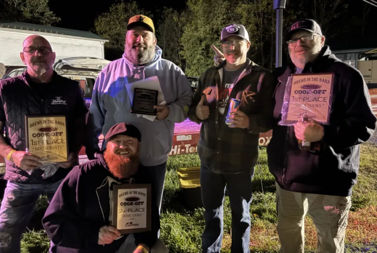 Local groups take home top honors in Brews in the Barn annual chili contest